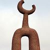 Female desert sculpture